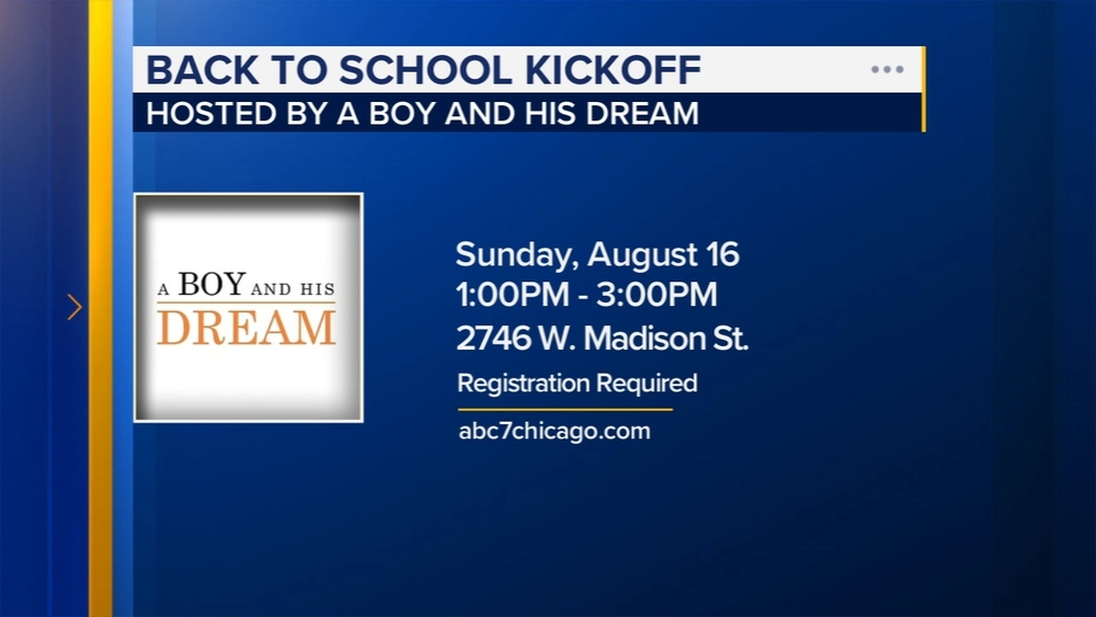 A Boy And His Dream hosting free Back to School Kickoff event Sunday