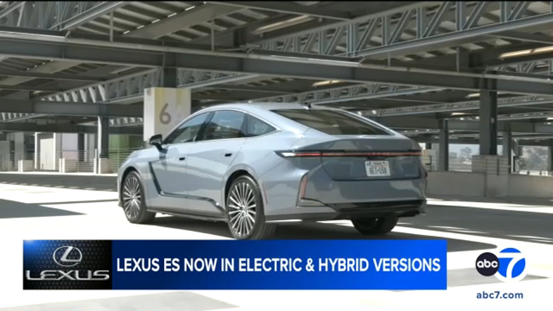Latest Lexus ES model now comes as full EV version or as a hybrid