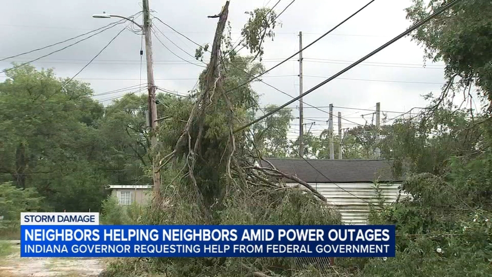 Community members support neighbors in NW Indiana storm recovery