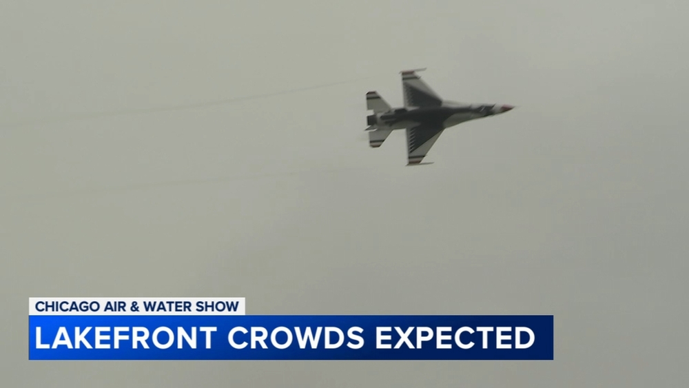 Heavy rain no longer expected to significantly impact Saturday's Air & Water Show performances