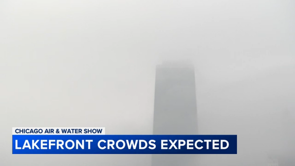 Saturday's Air & Water Show delayed due to weather conditions, city says