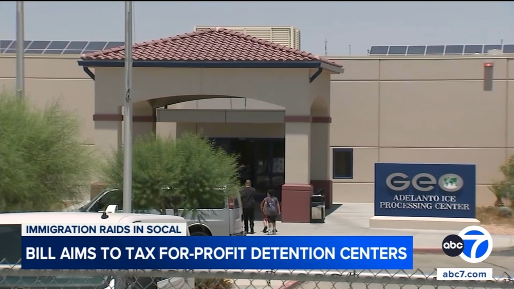 New CA bill aims to impose 50% tax on for-profit detention centers