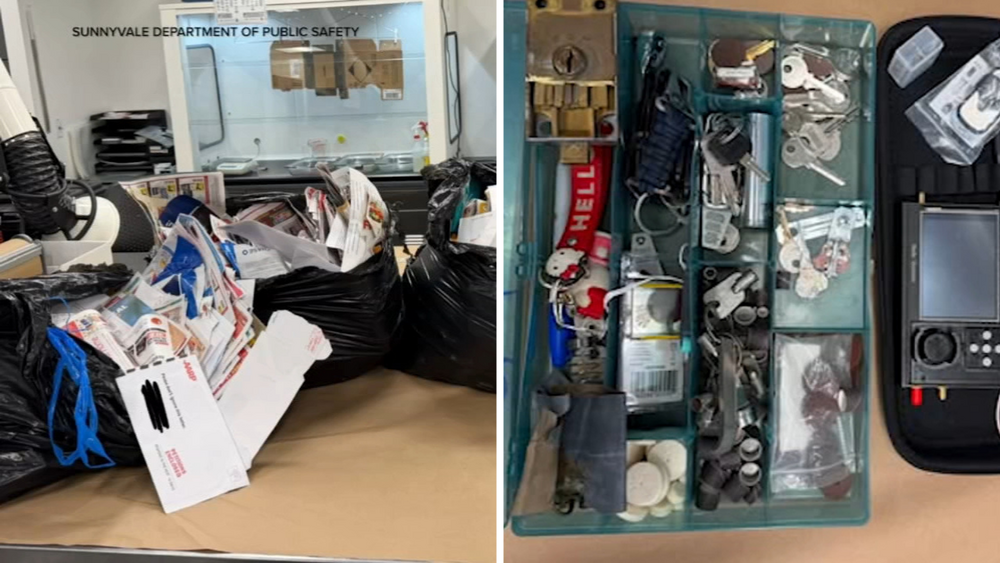 Major mail theft bust connected to 6 Bay Area cities