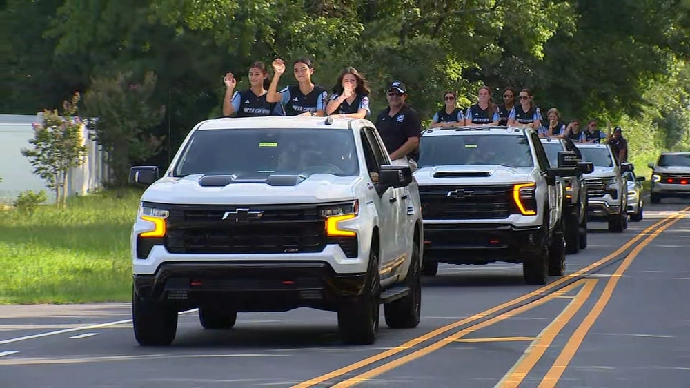 Johnston County celebrates Little League Softball world champions