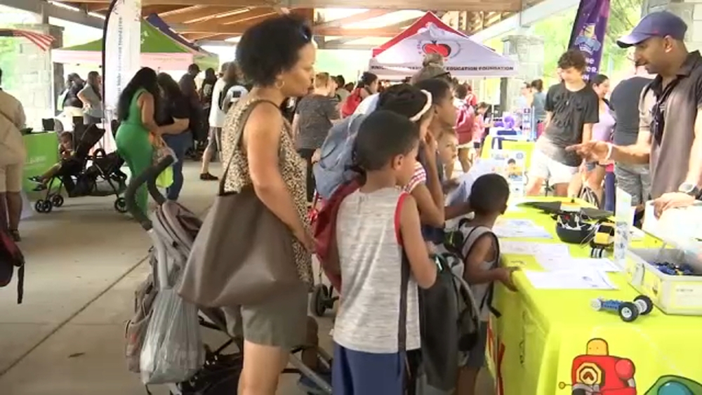 Knightdale festival connects families with back-to-school resources