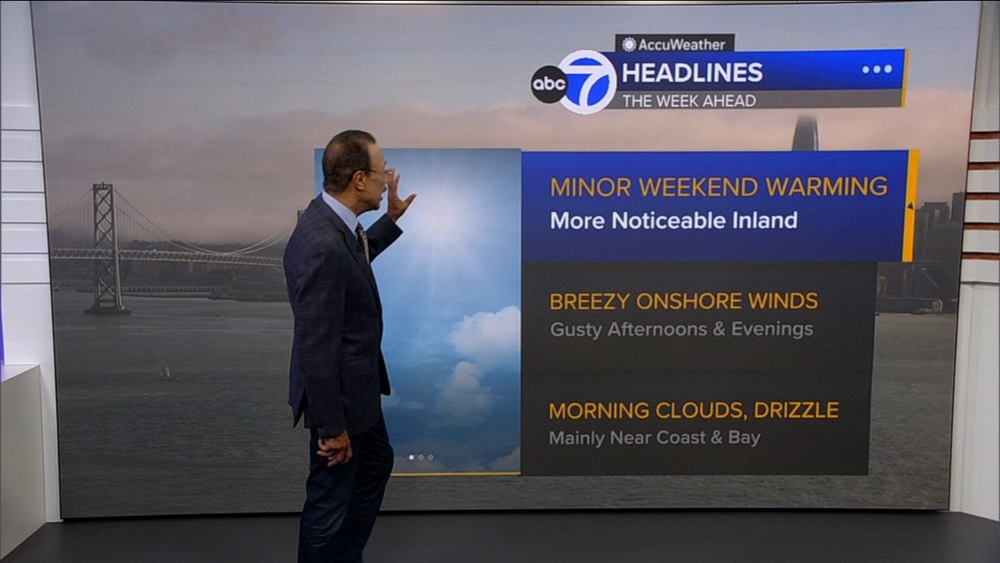 AccuWeather Forecast: Slightly warmer tomorrow