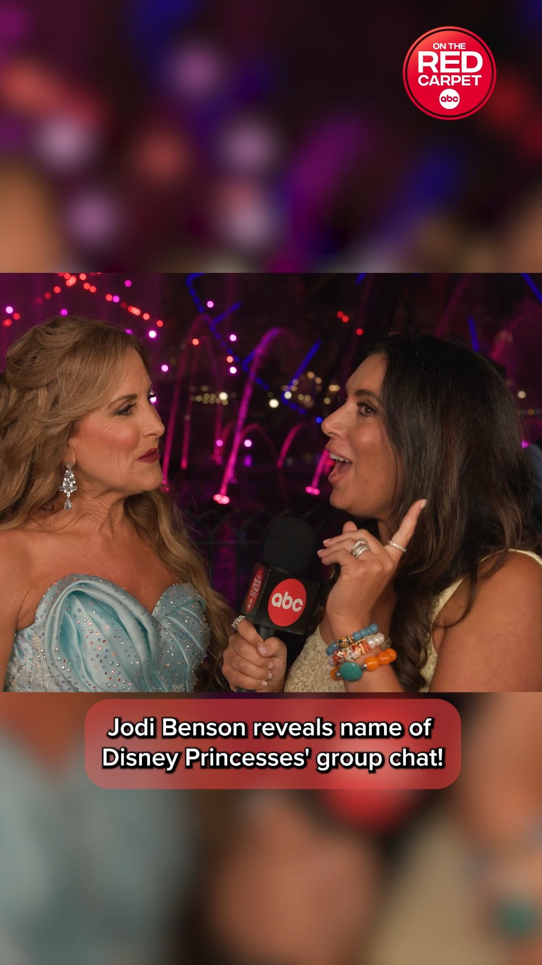 Jodi Benson reveals name of Disney Princesses' group chat!