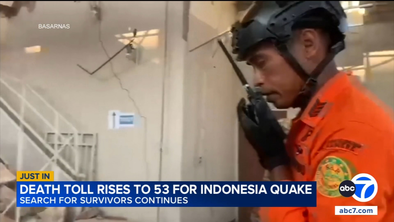 Rescuers in Indonesia recover 6 more bodies in earthquake aftermath