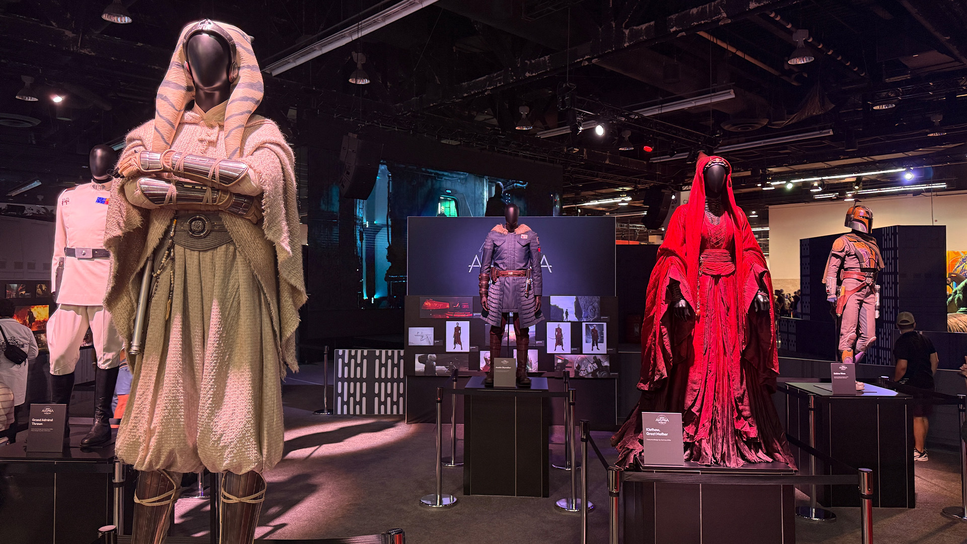The Lucasfilm booth is seen at D23 in Anaheim, Calif. on Sunday, Aug. 16, 2026.