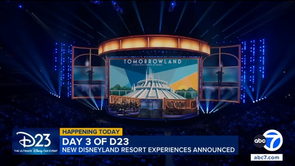 Reimagining of Tomorrowland in Disneyland park is announced at D23