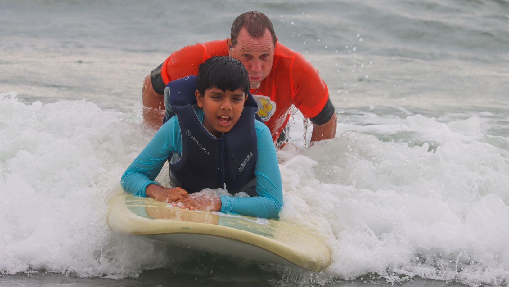 'Heart of Surfing' helps kids with disabilities catch waves