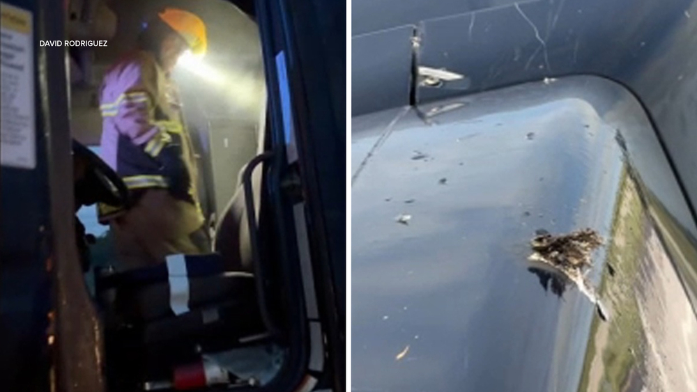 SoCal truck driver struck by lightning in Iowa, sparking big rig fire