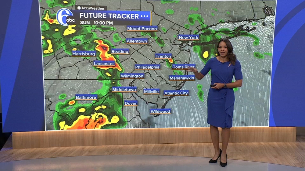 AccuWeather: Warm start to the work week in the Philadelphia region