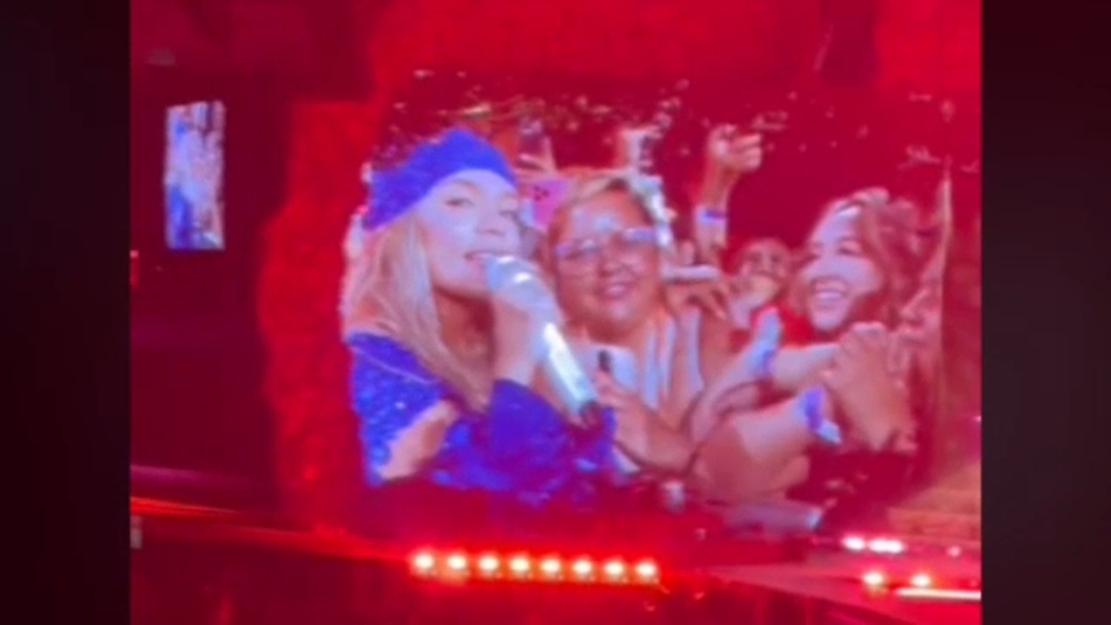 Santa Ana girl has special moment with Karol G at LA concert