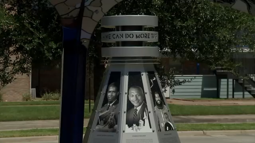 Monument near Johnson Space Center honors Black trailblazers of NASA