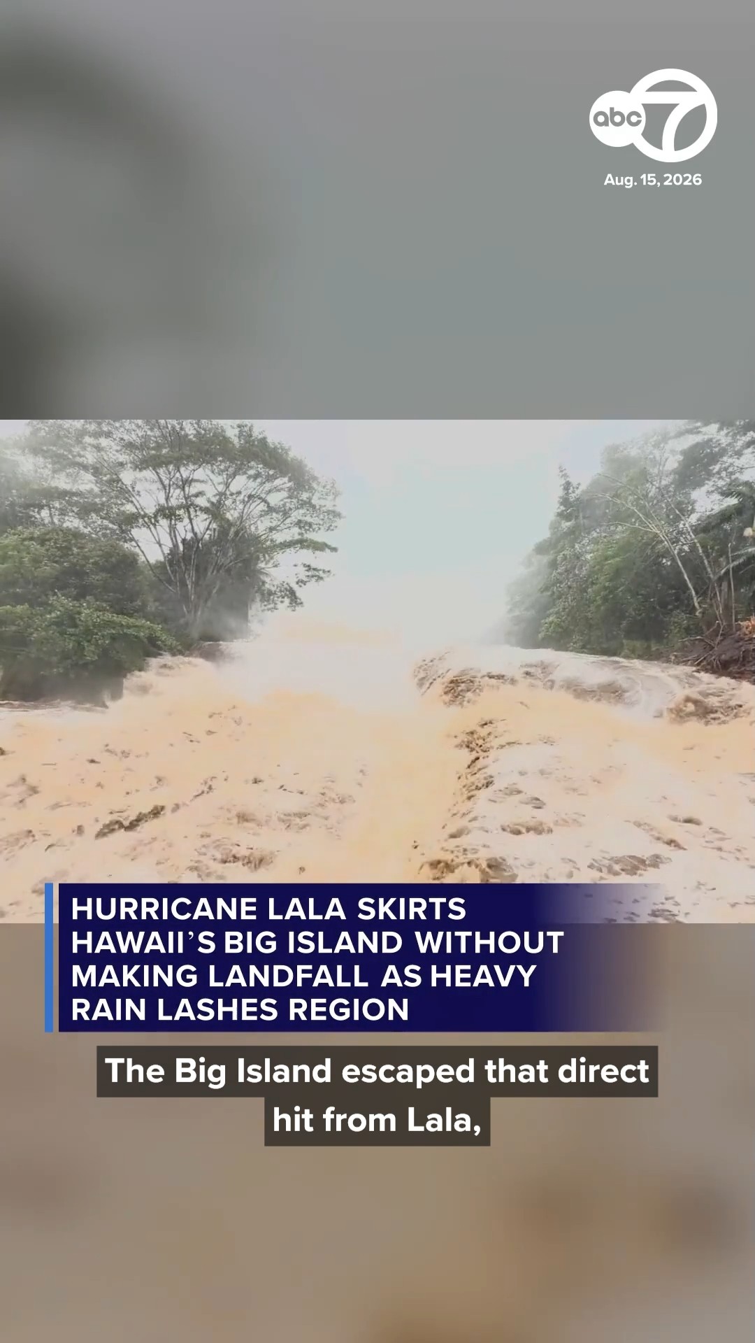 Hurricane Lala skirts Hawaii's Big Island without making landfall