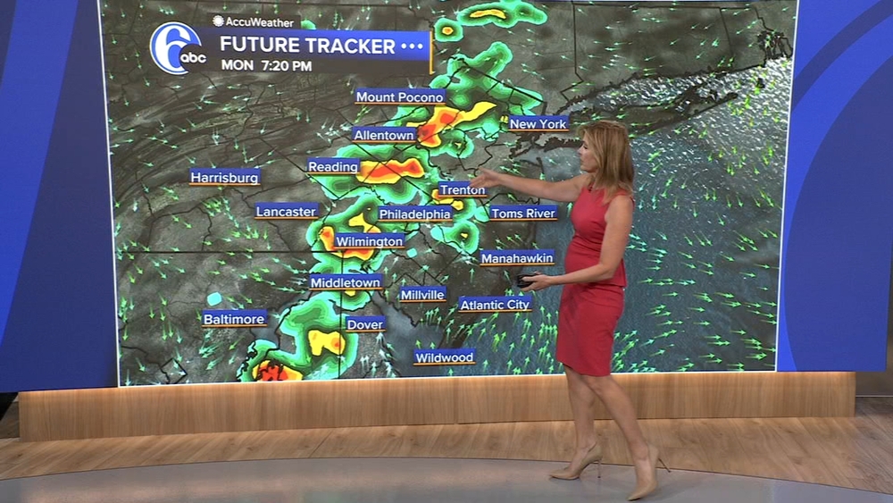 AccuWeather: Warm start to the work week in the Philadelphia region