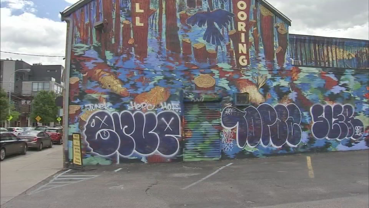 Beloved Northern Liberties mural vandalized with graffiti