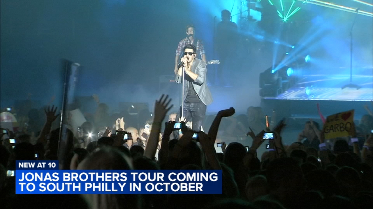 Jonas Brothers to bring 'The Burning Up Tour All Over Again' to South Philadelphia