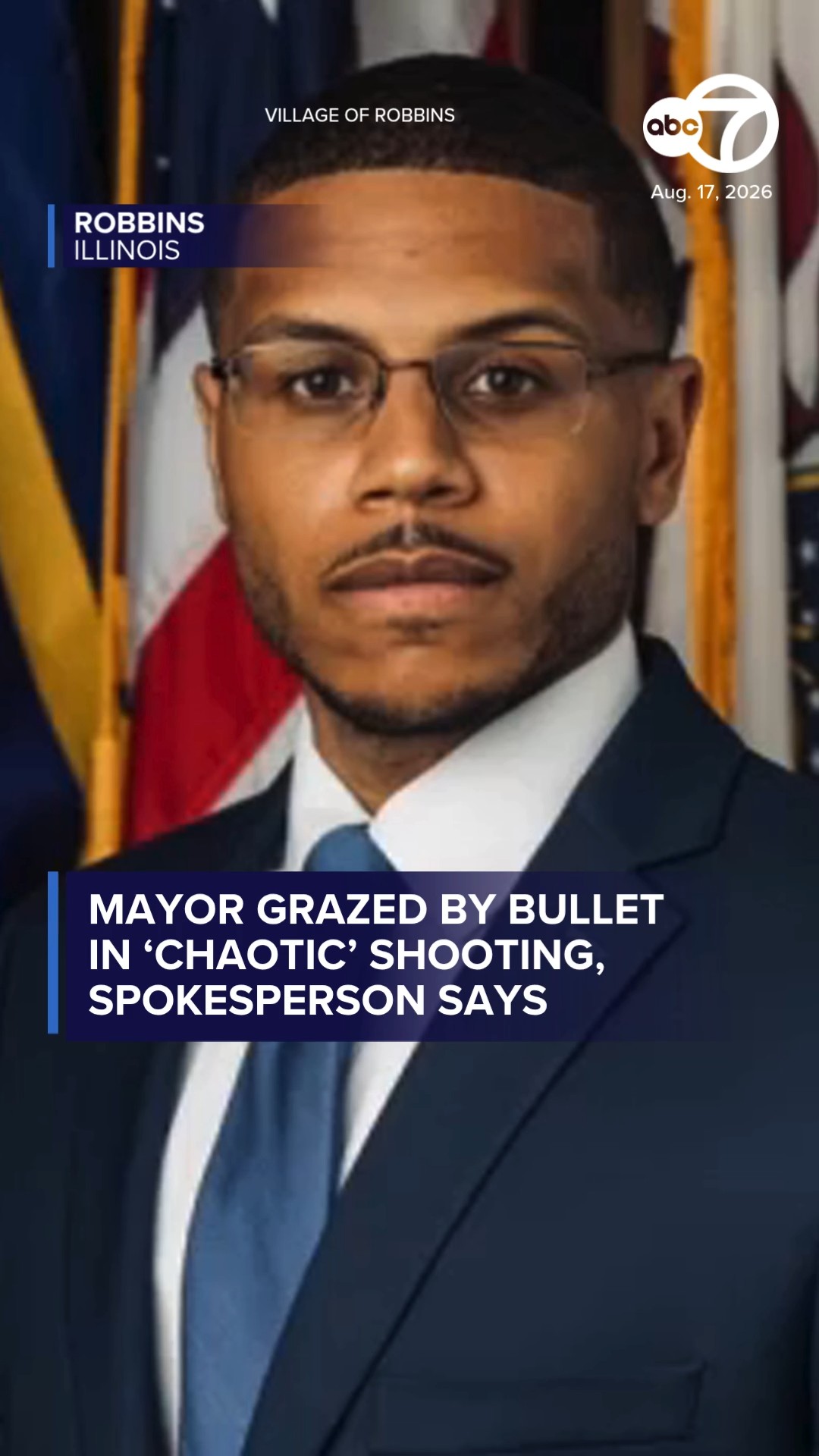 Mayor hurt in shooting at Robbins restaurant; gunman killed