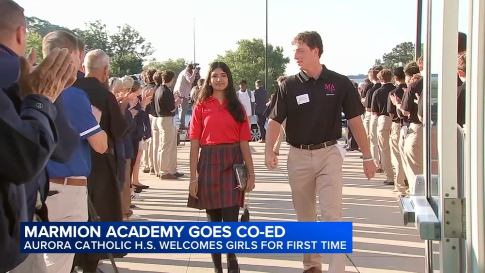 Marmion Academy welcomes girls for first time
