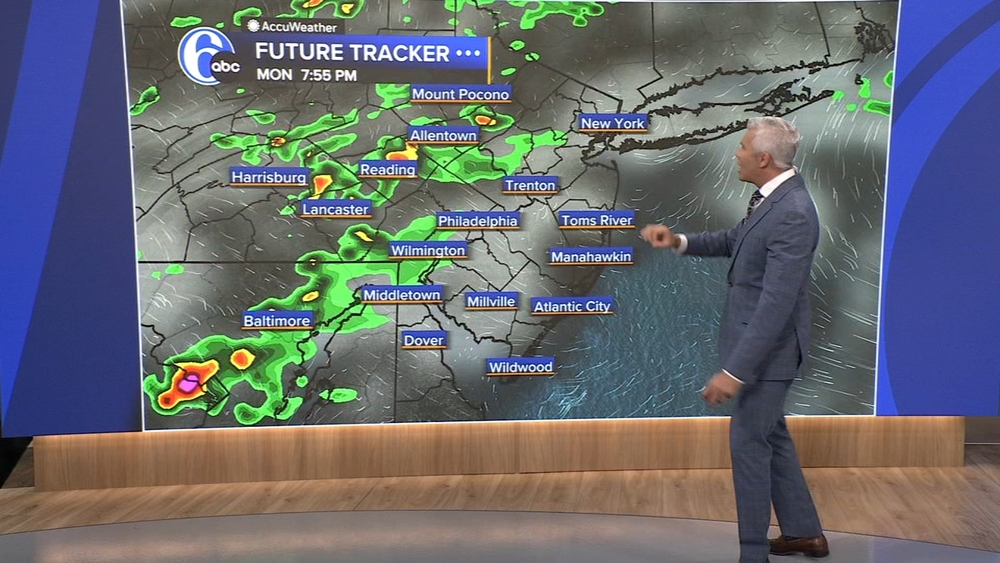AccuWeather: Humid with a late day storm