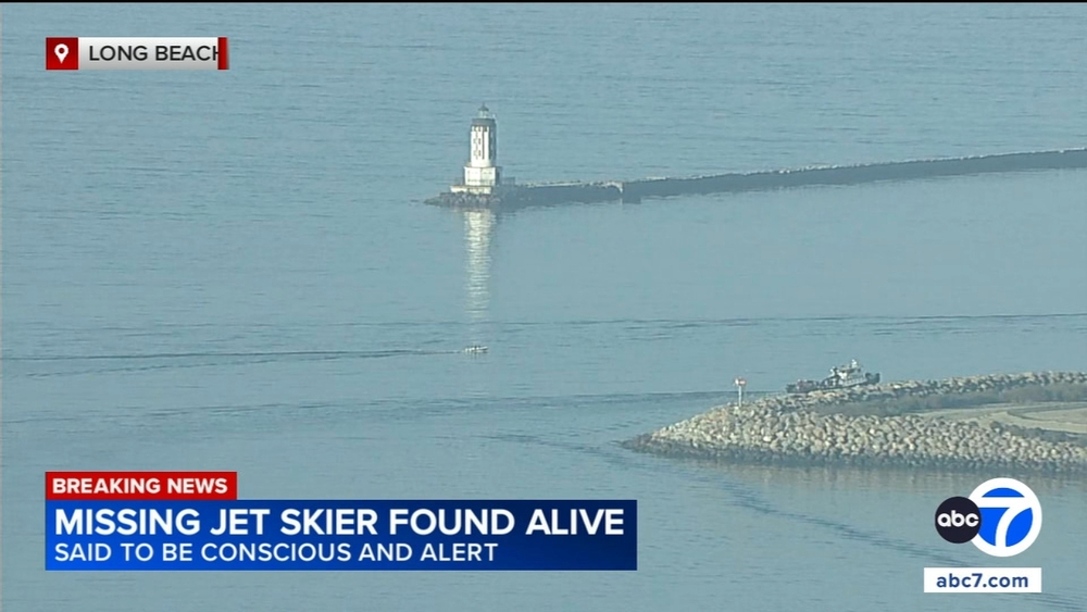 Missing jet skier found alive after hourslong search in Long Beach