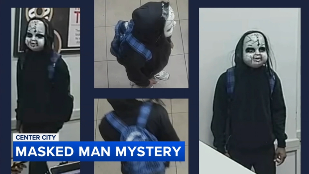 Masked suspect accused of terrorizing Center City residents