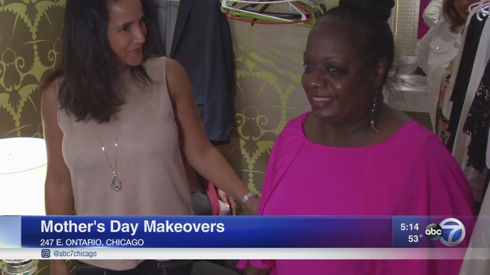 Moms treated to free makeovers