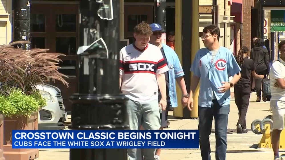 Cubs, White Sox to kick off Crosstown Classic at Wrigley Monday