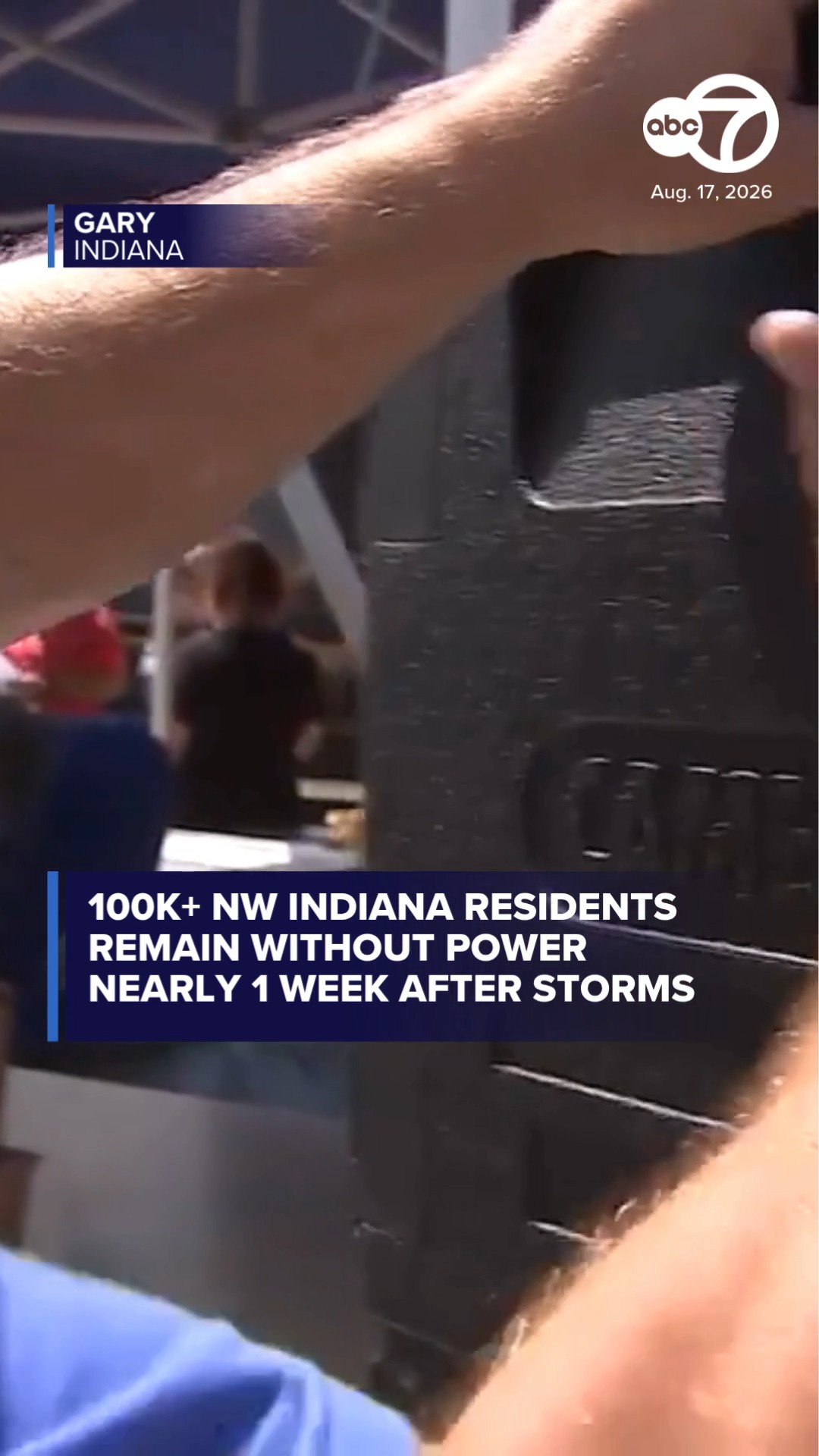 100K+ in NW Indiana still without power nearly 1 week after storms