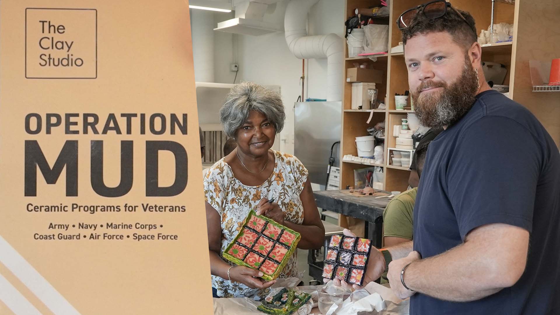 'Operation Mud' teaches veterans the art of ceramics in Philadelphia