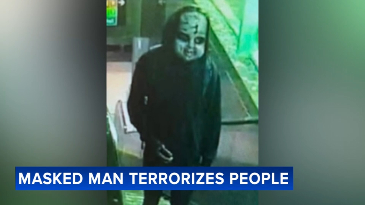 'Are you ready to die': Masked man allegedly terrorizing residents