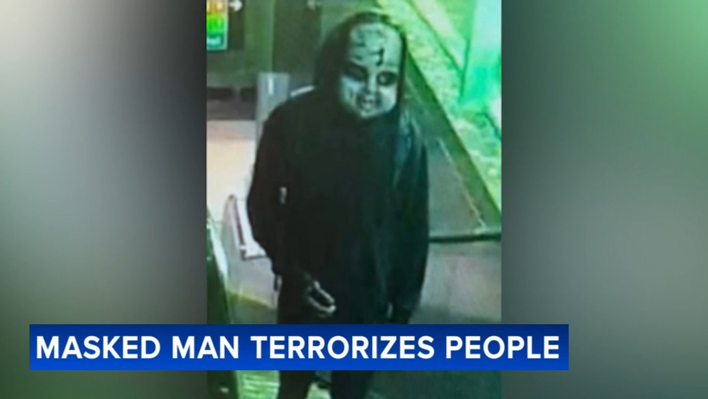 'Are you ready to die': Masked man allegedly terrorizing residents