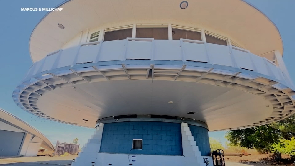 Novato's iconic rotating 'Spaceship House' hits market for 1st time