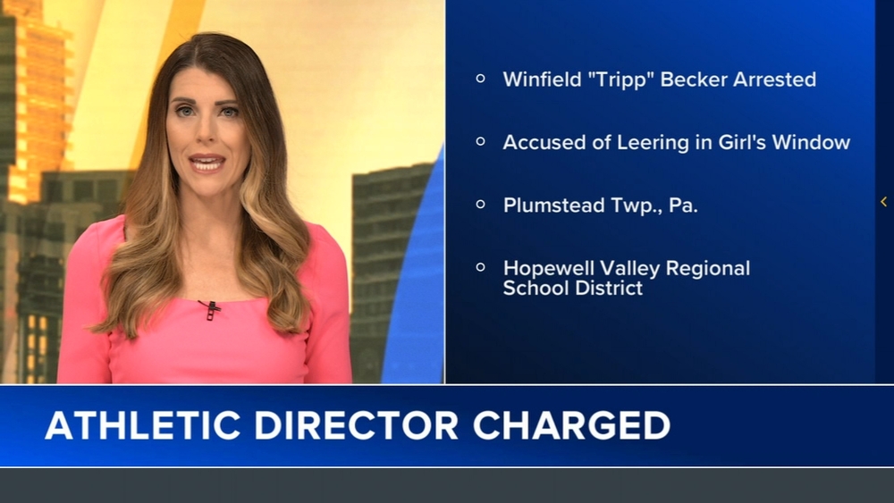 High school athletic director accused of leering into girl's bedroom window