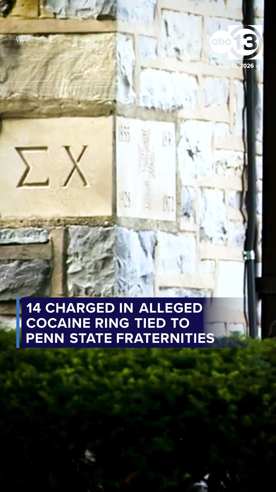 14 charged in alleged cocaine ring tied to Penn State fraternities