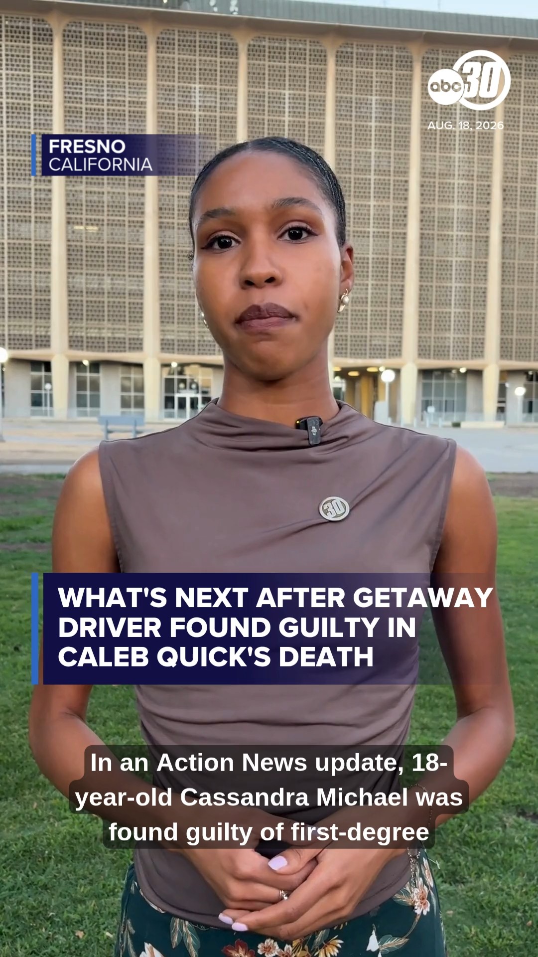 What's next after Cassandra Michael found guilty in Caleb Quick death