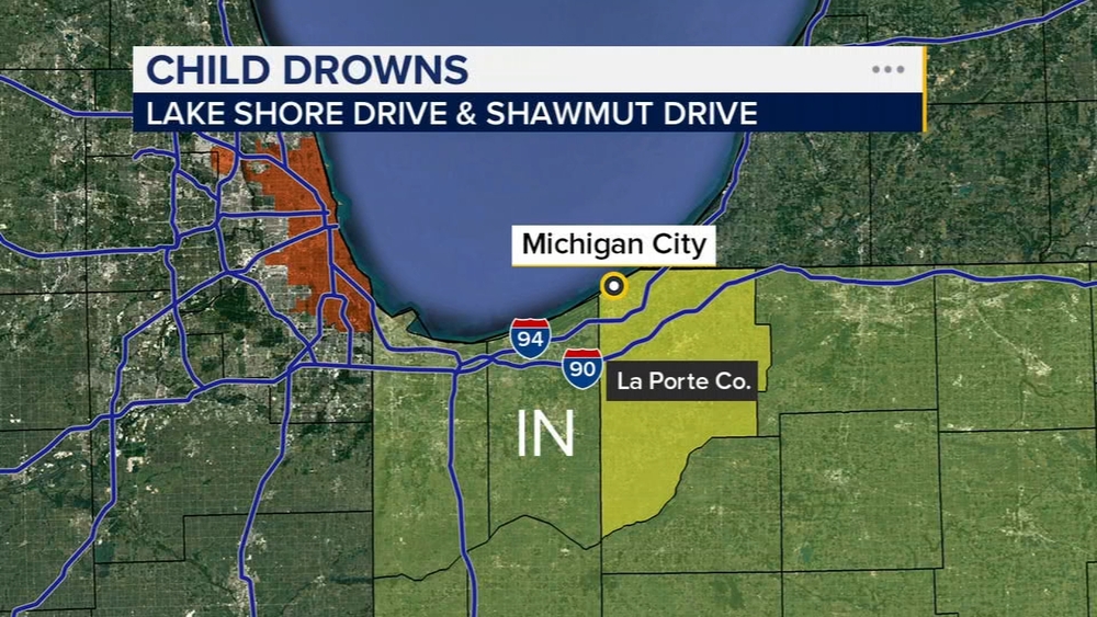 Child drowns in Lake Michigan near Michigan City

