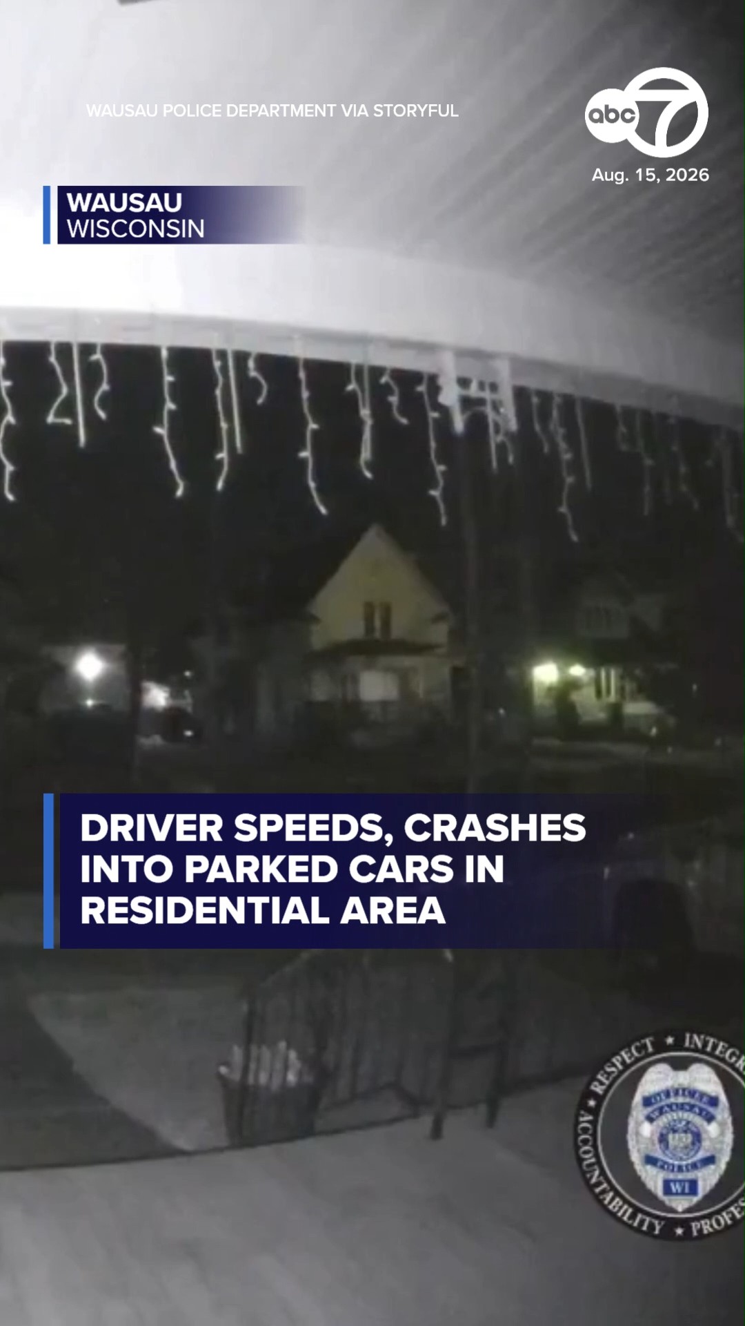 Impaired Motorist Strikes Parked Vehicles at Twice Speed Limit