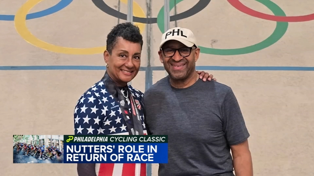 Fmr. Mayor Nutter, wife help lead return of Phila. Cycling Classic