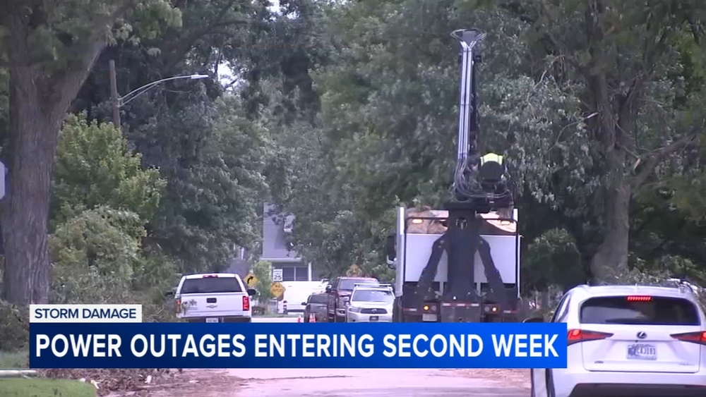 IN areas to be without power for 1 more week; storms possible Tuesday
