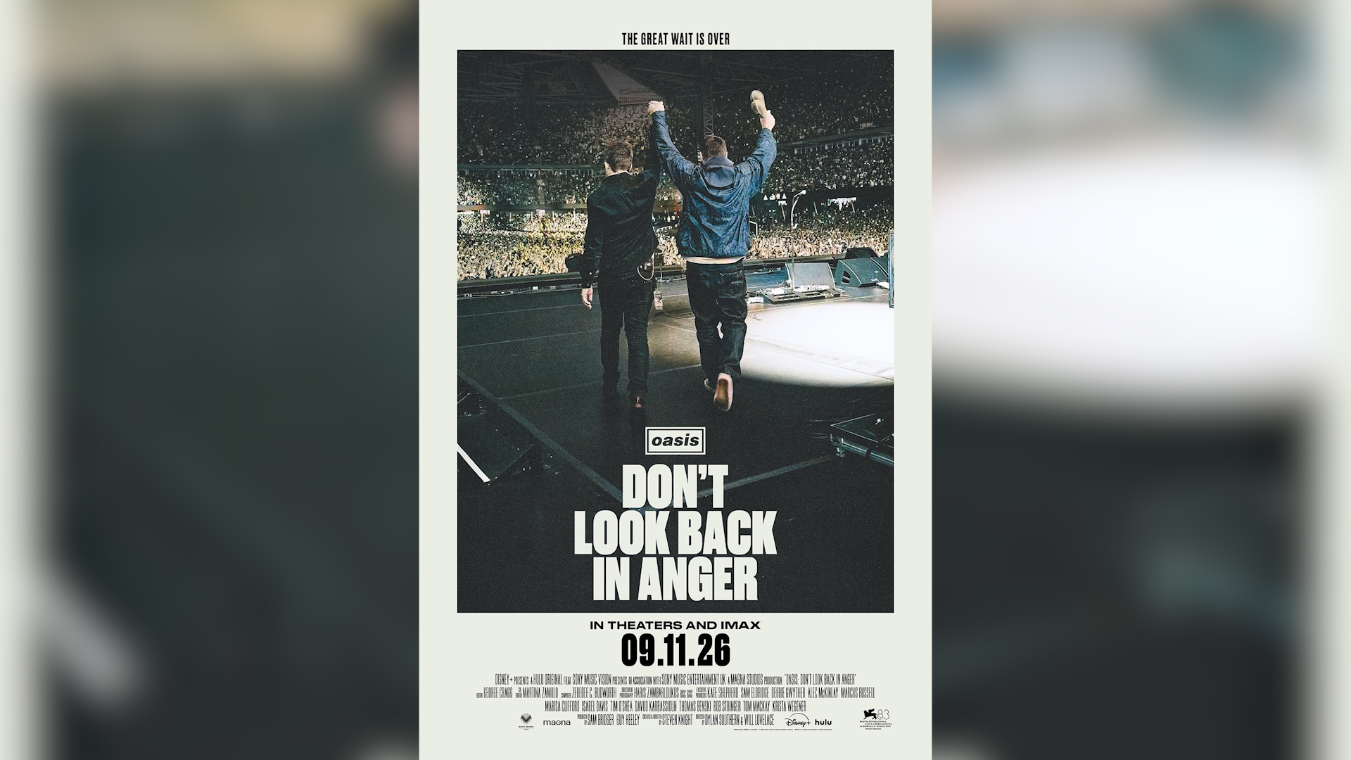 Liam Gallagher "exorcising demons" in 'Don't Look Back In Anger'