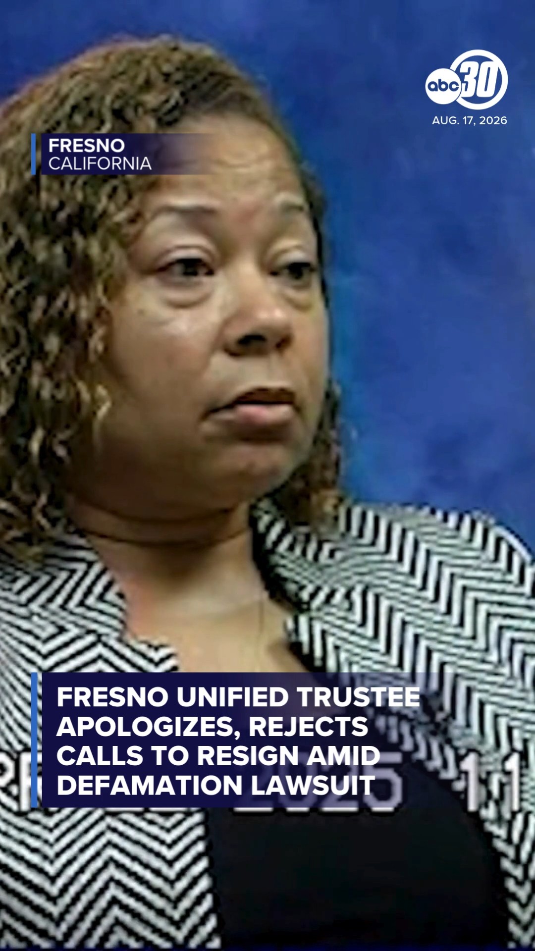 FUSD trustee apologizes, rejects calls to resign amid defamation case