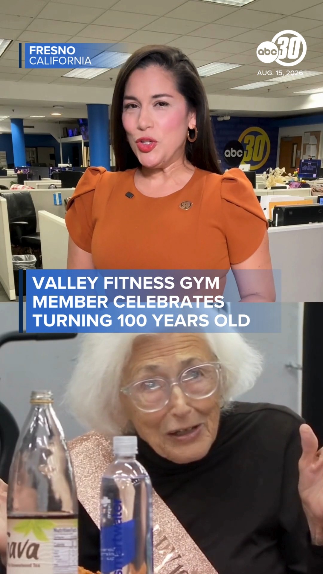 Valley Fitness gym member celebrates turning 100 years old