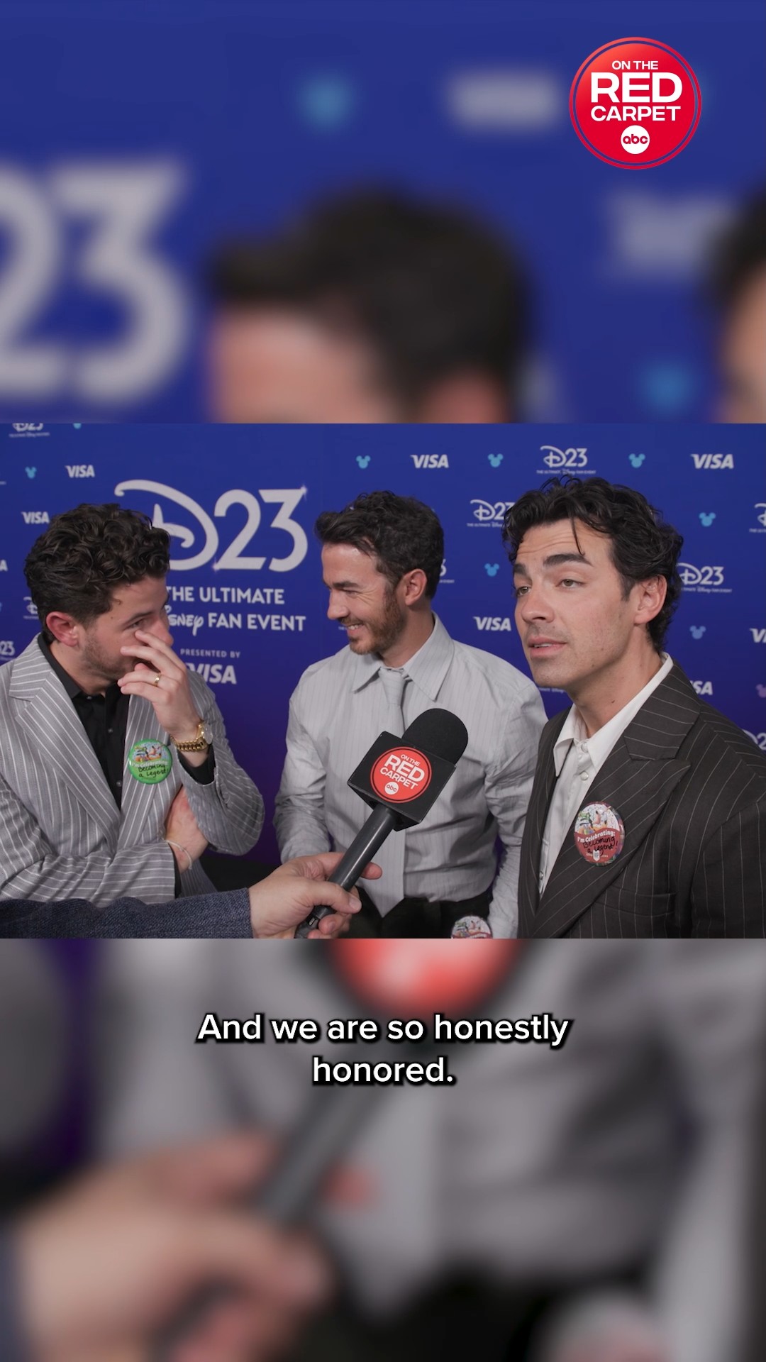 The Jonas Brothers talk Disney Legend perks!