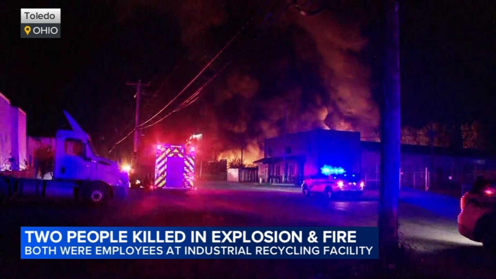 Explosions tear through Ohio industrial facility, 2 unaccounted for: authorities