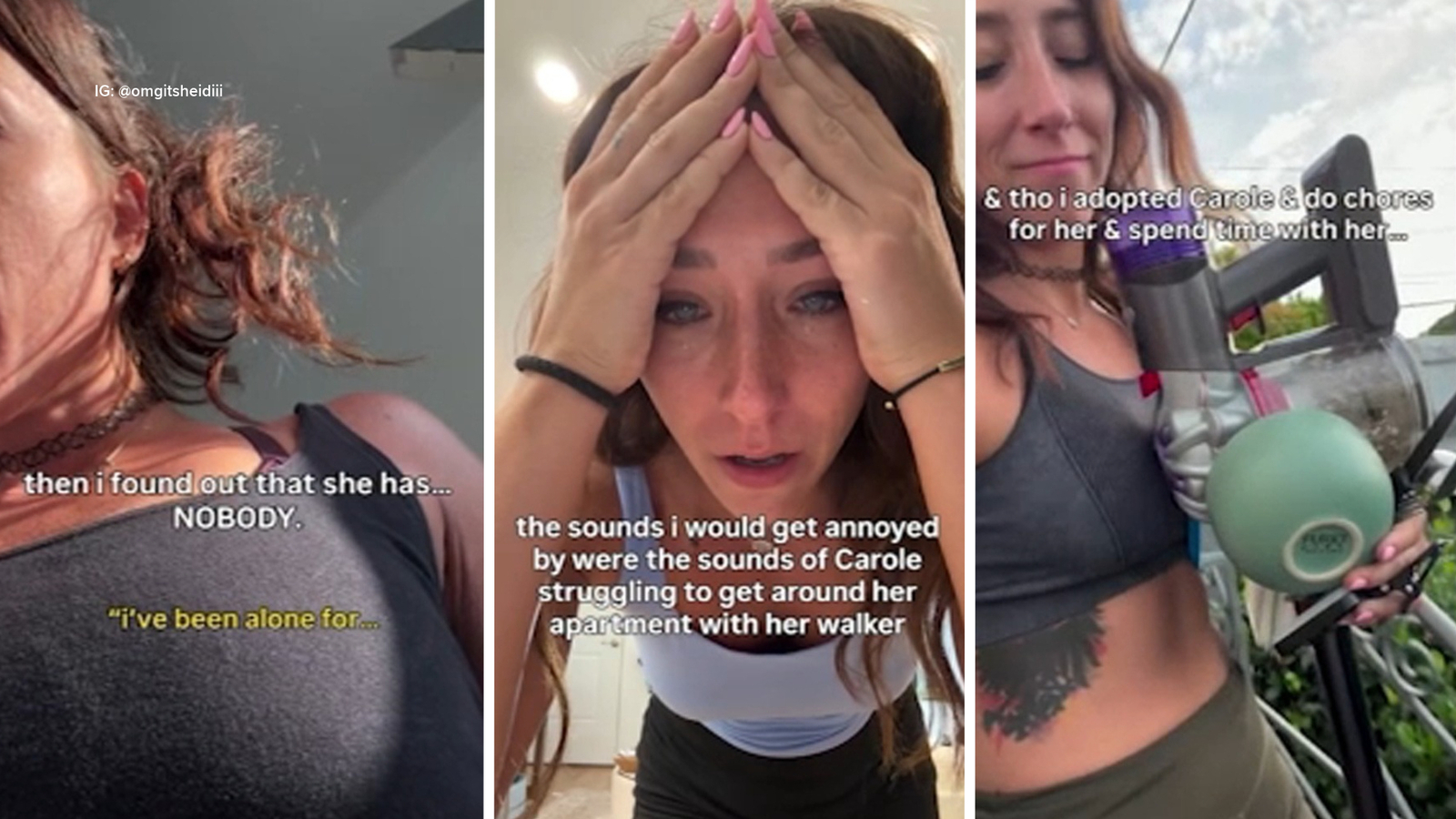 Culver City woman Heidi Widmer’s kindness toward Carole, a neighbor in need, captures millions of hearts online Culver City woman Heidi Widmer’s kindness toward Carole, a neighbor in need, captures millions of hearts online