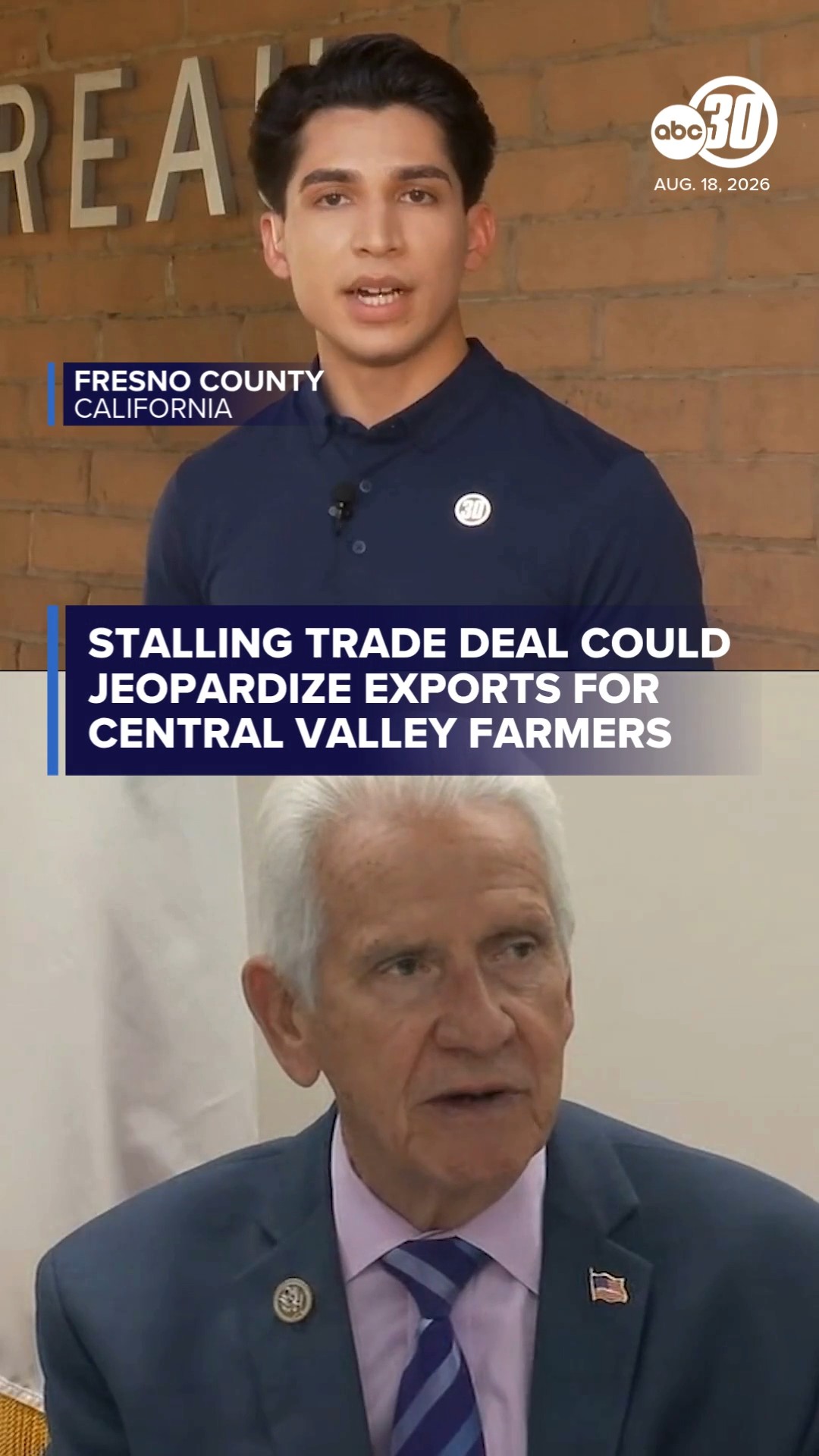 Stalling trade deal could jeopardize exports for Valley farmers