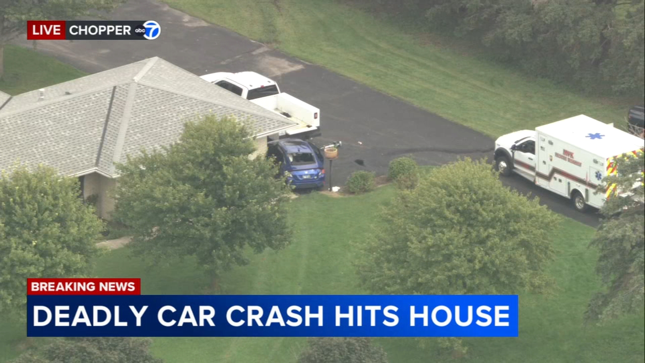 1 dead after car crashes into Grundy County home, sheriff says